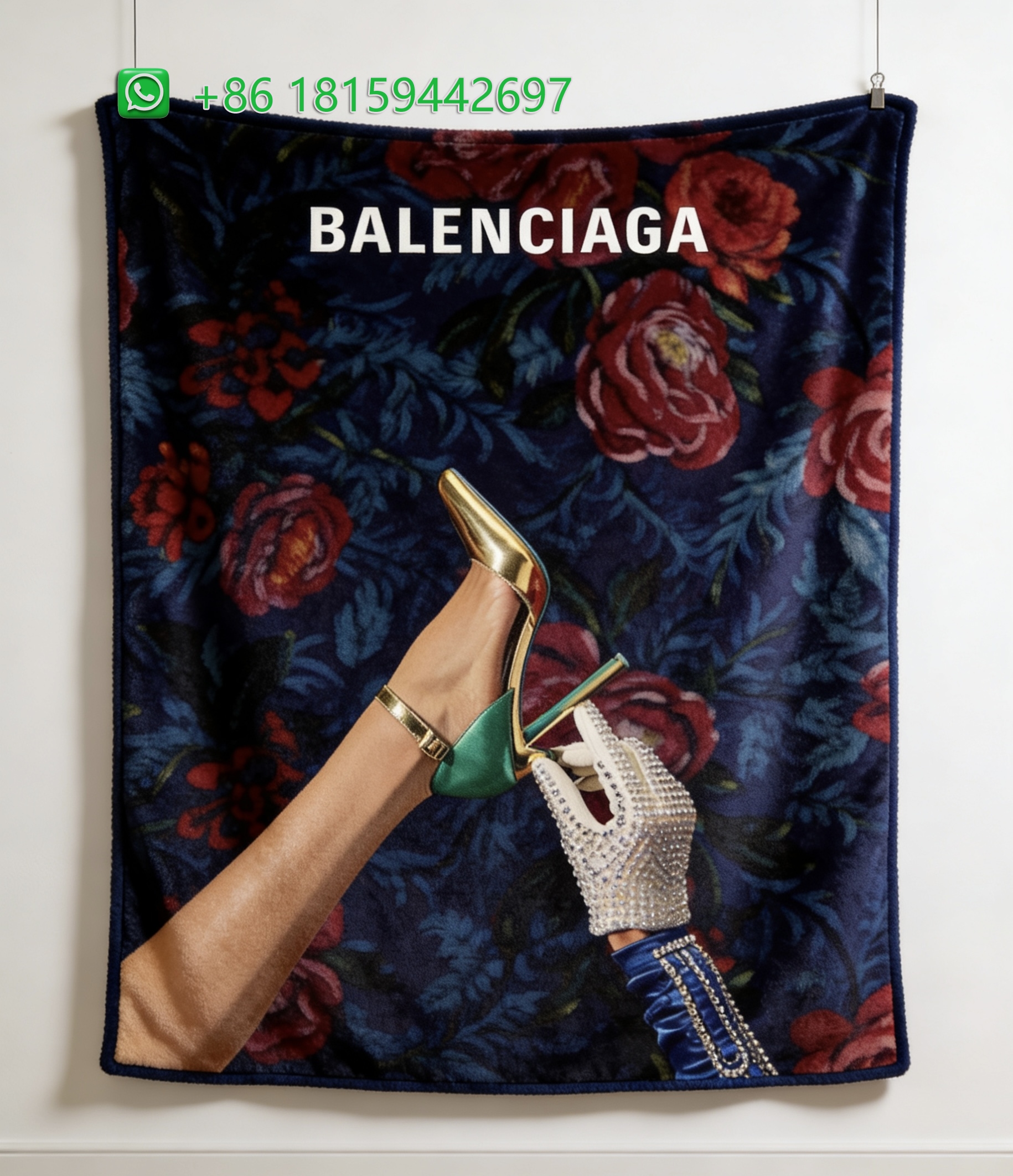 Balenciaga Throw Blankets